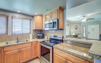 Kitchen from 9451 E Becker Ln #1015